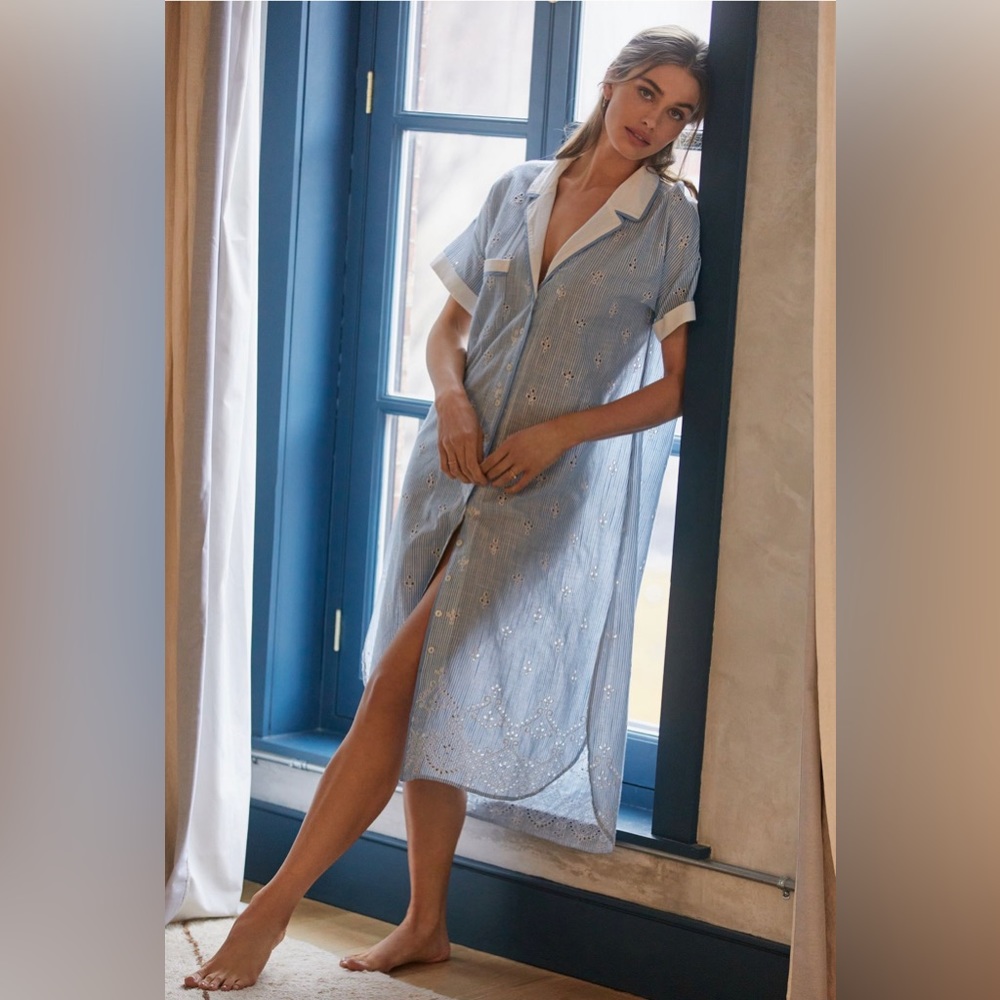 Anthropologie Cezzane Cotton Nightgown (XS)